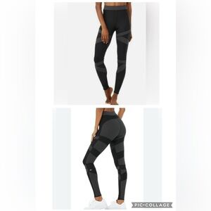 🧘🏽‍♀️LIKE NEW ALO Level Up High-Waisted Leggings - Black Anthracite - Sz Medium